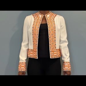Tory Burch Embroidered Jacket